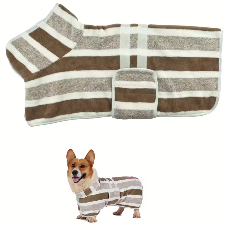 Doggy Dressing Gown/ Wet Robe