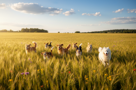 Bug Off eco-friendly pet shampoo bar for sensitive skin UK after summer field walks