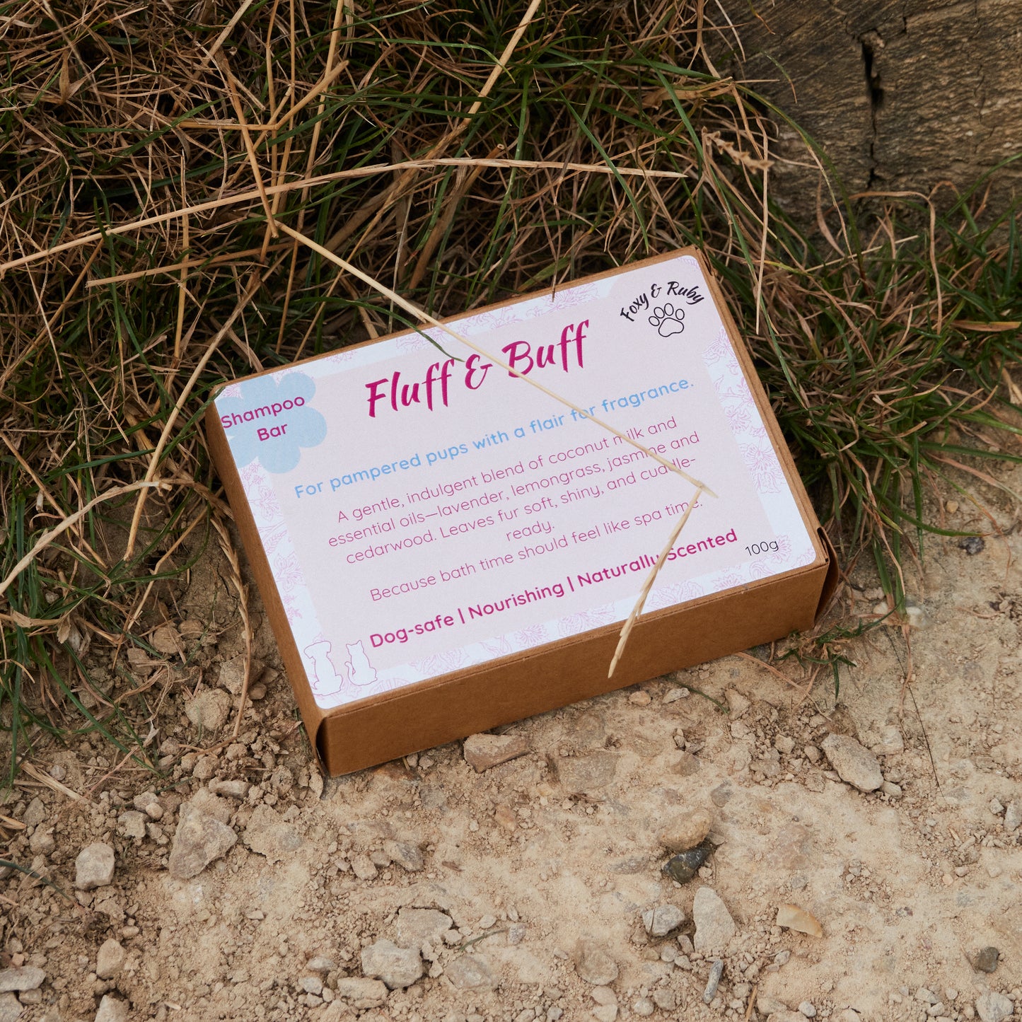 Fluff & Buff – Softening Shampoo Bar for Dogs